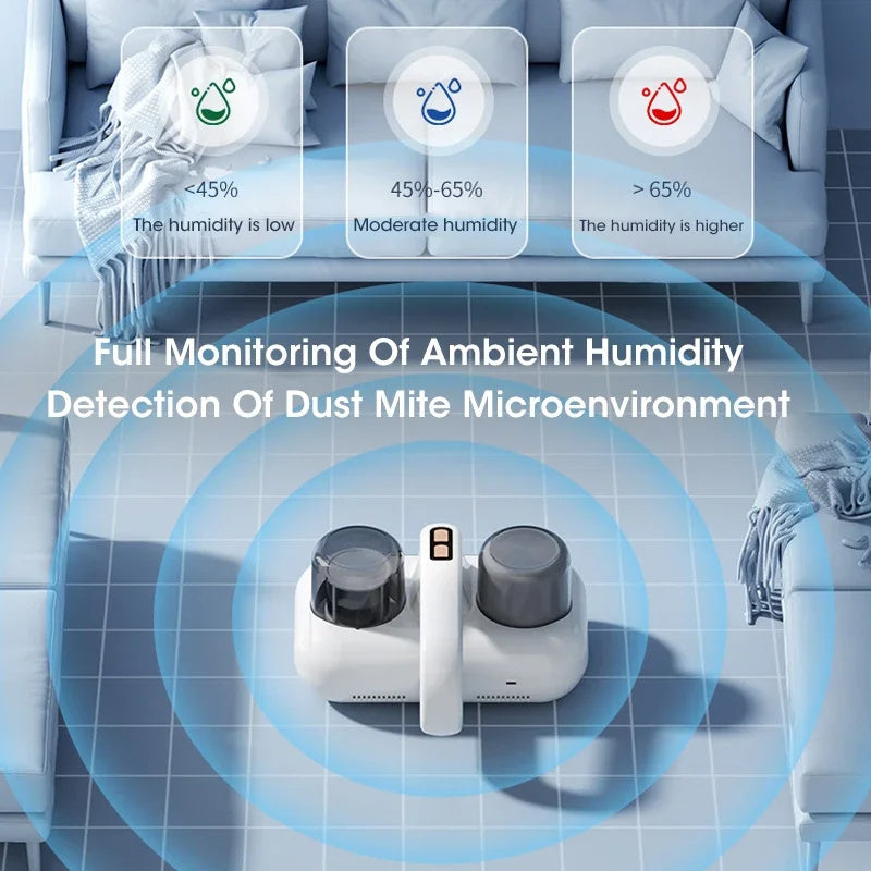Cordless Handheld Mattress Vacuum Mite Remover