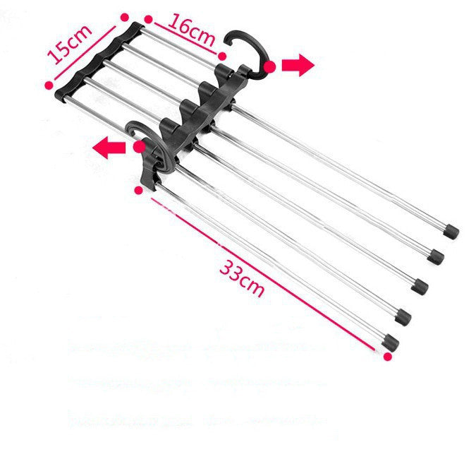 Multi-functional 5 In 1 Wardrobe Hanger