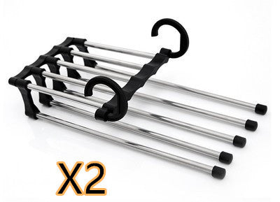 Multi-functional 5 In 1 Wardrobe Hanger