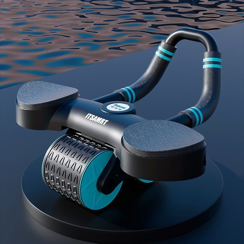 Automatic Rebound Fitness Wheel