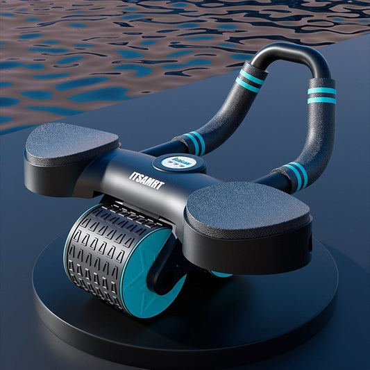 Automatic Rebound Fitness Wheel